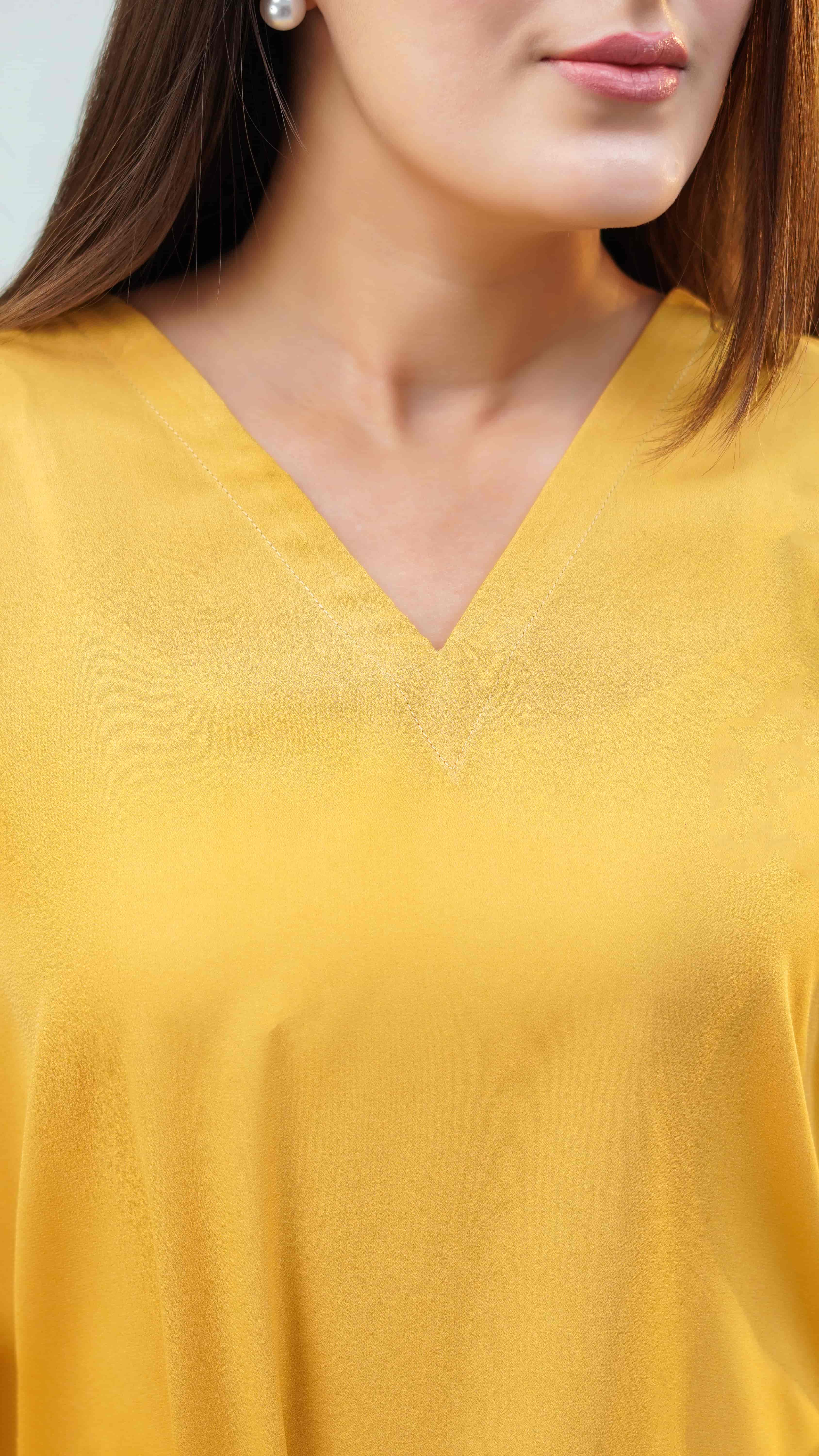 Stitched Amber Co-Ord 2-Piece Set