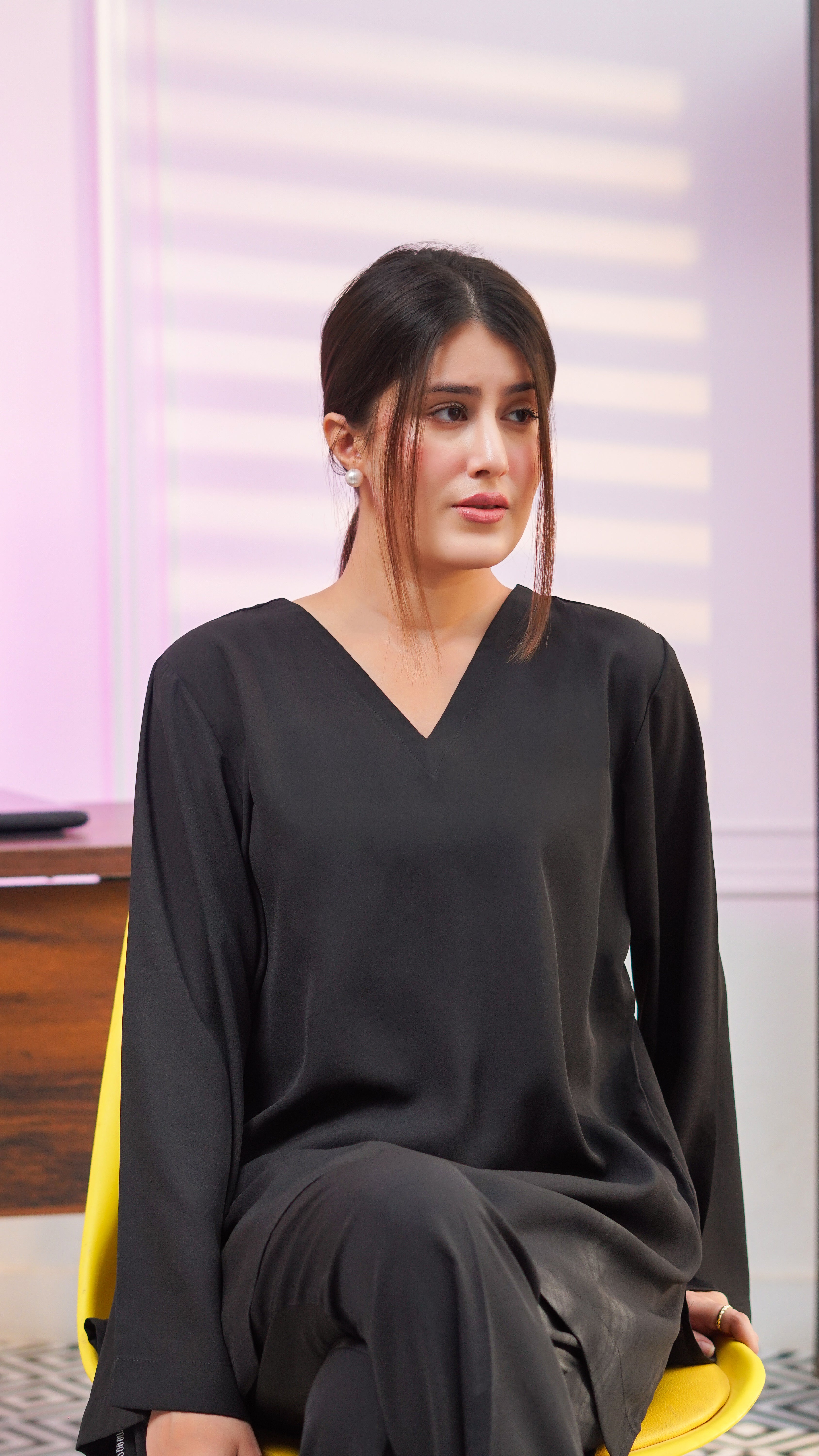 The Noir Essential Georgette Co-ord Set