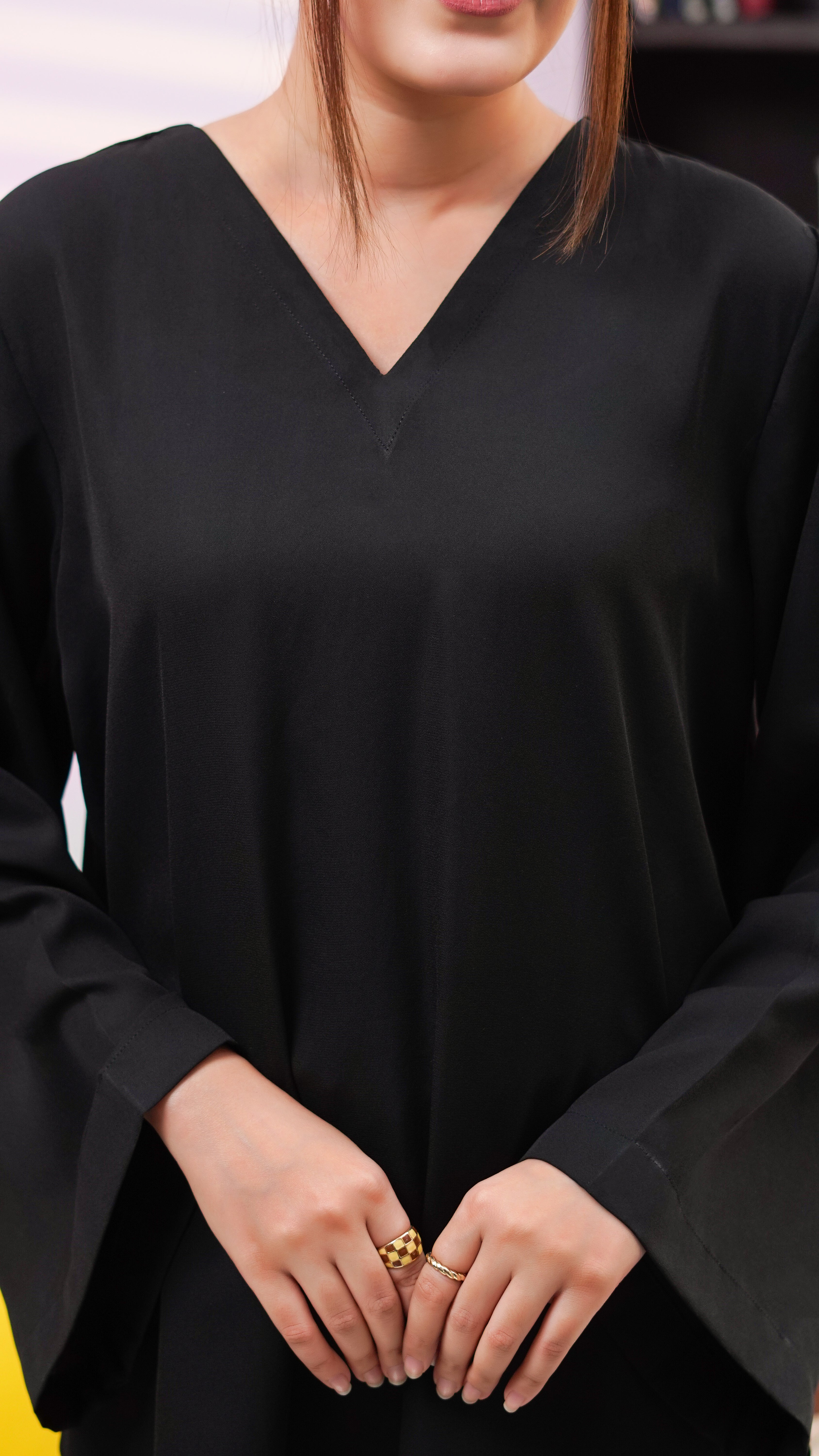 The Noir Essential Georgette Co-ord Set