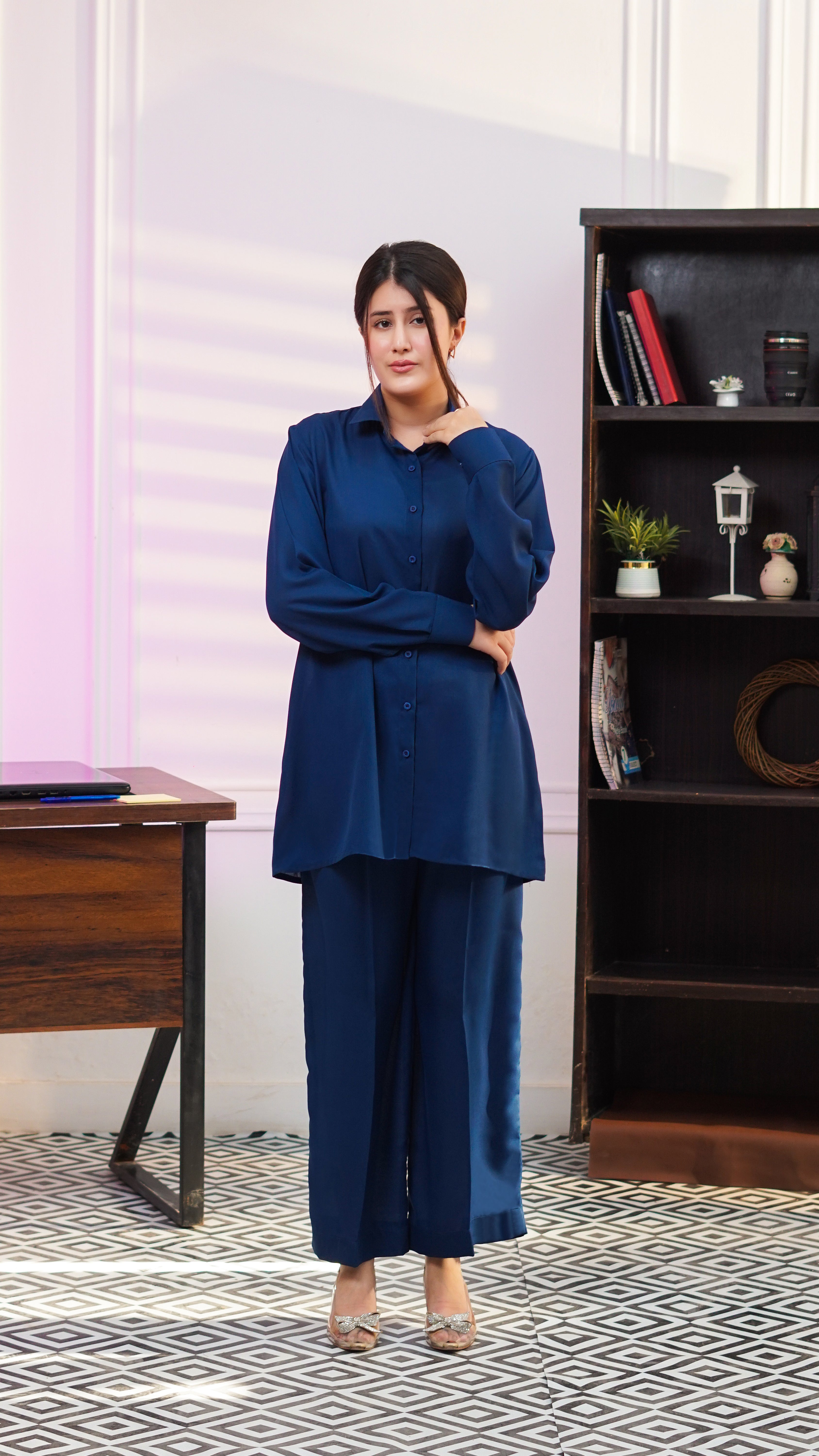 The Sapphire Power Tailored Co-ord Set